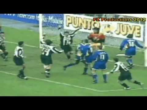 Serie A 1997-1998, day 09 Juventus - Parma 2-2 (Chiesa, Del Piero, Crespo, N.Amoruso)