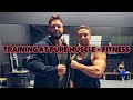 FIRST TIME TRAINING AT PURE MUSCLE + FITNESS