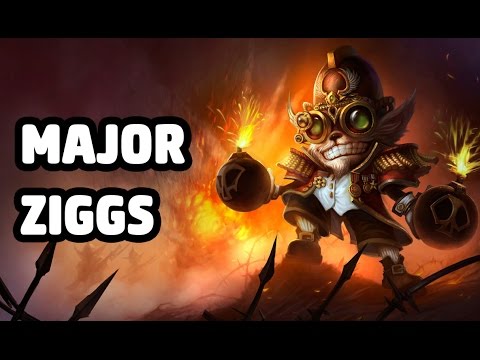 MAJOR ZIGGS SKIN SPOTLIGHT - LEAGUE OF LEGENDS