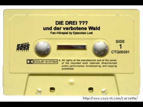 So fing das Hörspiel an! 15 Jahre "Drei Fragezeichen und verbotene Wald" (Anfangsszene, Ausschnitt)