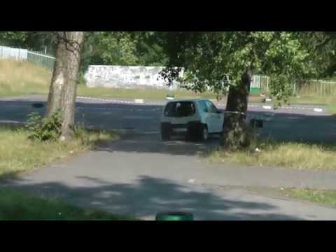 2 Szombierki Rally Sprint 2014 - Piotr Rozlach Bartłomiej Stradza Fiat SC by OesRecords