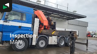 MAN TGA 35.480 TGA 8X4 Palfinger PK85002 Kran Crane 2x Winch Sliding a&ccedil;ık kasa kamyon | G&ouml;r&uuml;nt&uuml; 4 - Autoline