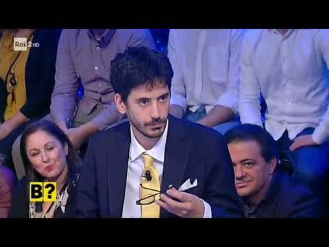 Jokes? Valerio Lundini proves the broadcast is live.