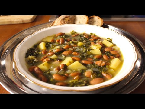 Veganer Grünkohl-Eintopf mit Bohnen | nahrhaft & lecker 😋| Canans Rezepte