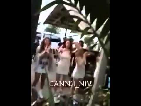[FANCAM] 130118 TAHITI greeting the fans after presscon
