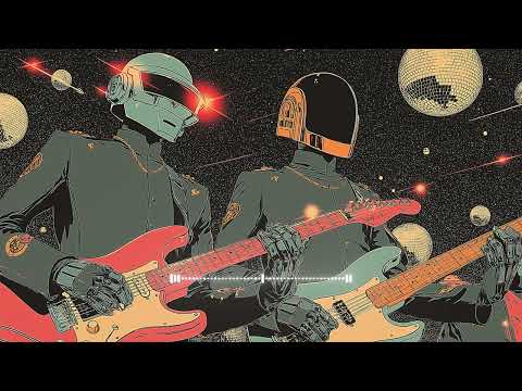 Daft Punk Glitterplate Boogie 🎸🤖 | Chill Disco, Electro Funk, Neo Soul, Retro Groove Playlist