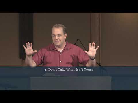 The 8th Commandment: You Shall Not Steal