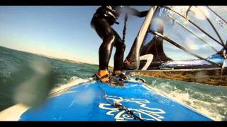 preview picture of video 'Windsurf test GoPro Crimea'