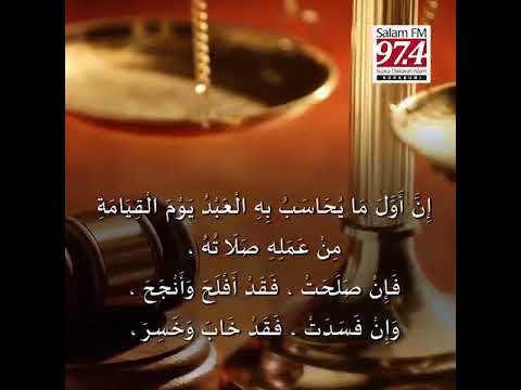 Semua Amal akan Dihisab pada Hari Kiamat - Ustadz Ibrohim Bafadhol, M.Pd.I.