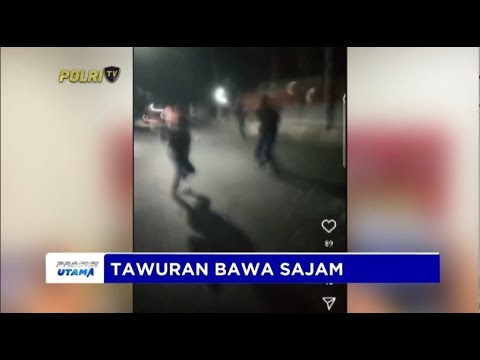 POLSEK CIRACAS TANGKAP PELAKU TAWURAN BAWA SAJAM