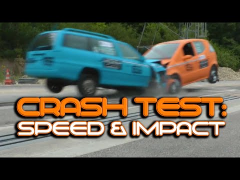 Car Crash Test Video Compilation: High Speed Crashes Put Vehicles To Frontal Impact Crash Test