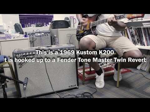 Kustom K-200 1969 - Tobacco Sunburst image 24