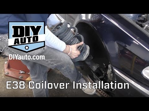 E38 Coilover Installation DIY