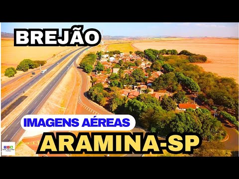 DRONE EM BREJÃO - ARAMINA-SP