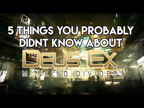 5 Must Know Tricks In Deus Ex: Mankind Divided