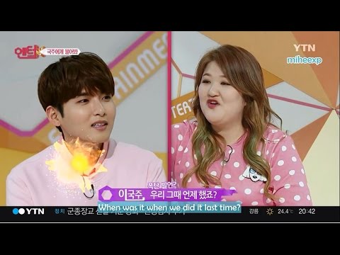[ENG SUB] 150524 Enter K - Ryeowook was Guk Joo's Last Kiss?