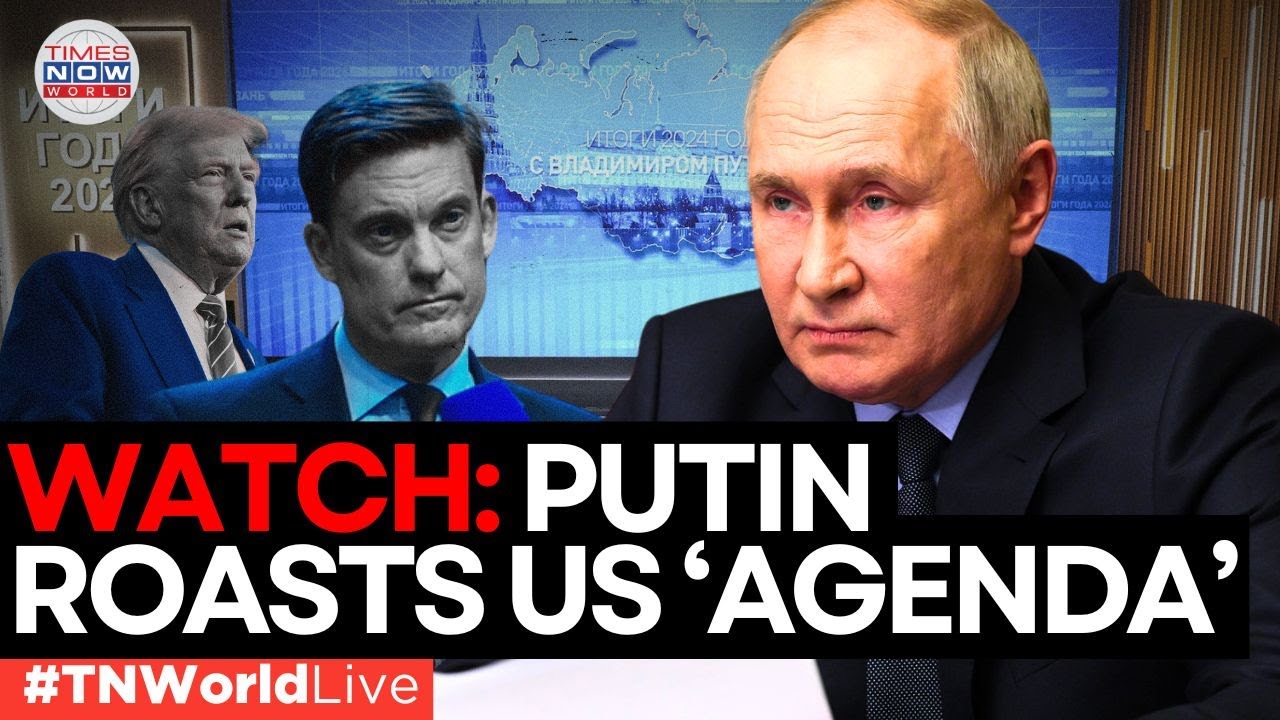 World News LIVE | Putin Shuts Down Reporter in Fiery Exchange: 'Talk to Trump When He’s Ready’