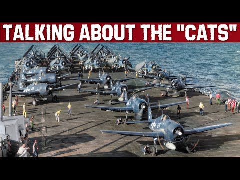 Grumman "Cats" - F7F Tigercat, F4F Wildcat, F8F Bearcat, And F6F Hellcat