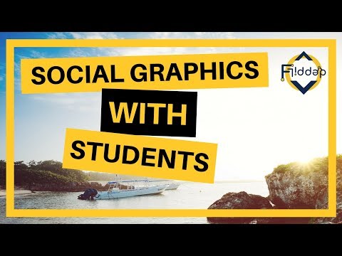 How to create good looking images with students Design with Students made EASY Adobe Spark Post