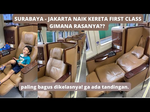 ENAK NAIK FIRST CLASS KERETA API TERCEPAT DAN MEWAH DI INDONESIA ARGO BROMO ANGGREK LUXURY SLEEPER