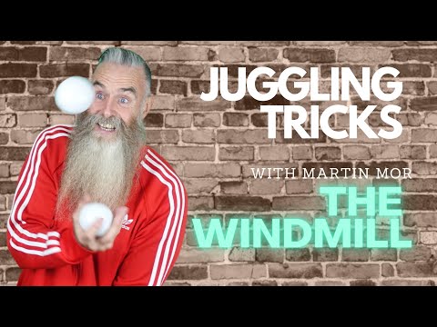 Three ball juggling tricks: The Windmill