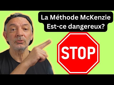 Methode McKenzie & hernie discale: y a-t-il des dangers ?