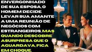 ENVERGONHADO COM A ESPOSA, ELE LEVA A AMANTE PARA UMA REUNIÃO  O QUE ACONTECE DEPOIS É SURPREENDENTE