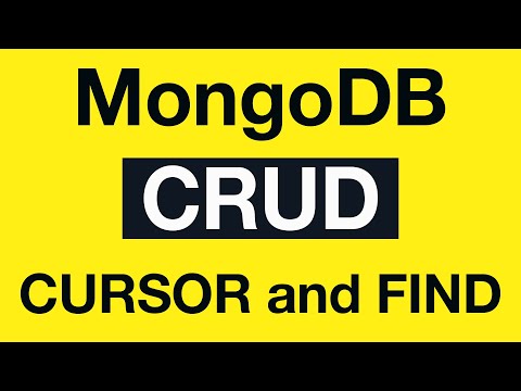 MongoDB CRUD Operations 12 How Cursor works in find