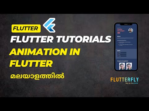 Animations in Flutter Explained | Flutter Tutorials | Flutter Malayalam