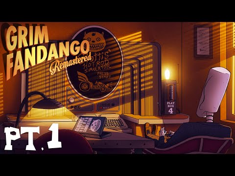 Intro || GRIM FANDANGO REMASTERED || Platinum Walkthrough Part 1 (FULL GAME)