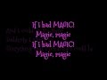 Barbie movie song: If I had magic lyrics on ...