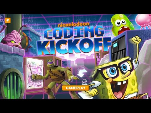 Nickelodeon Coding Kickoff - Writing Codes Like A Nerd (Gameplay, Walkthrough) Video