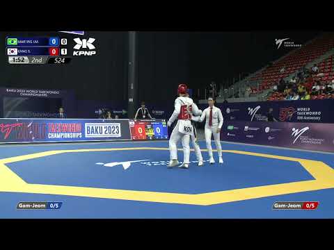 524 R16 Men  87kg BRA MARTINS I M  KOR KANG S