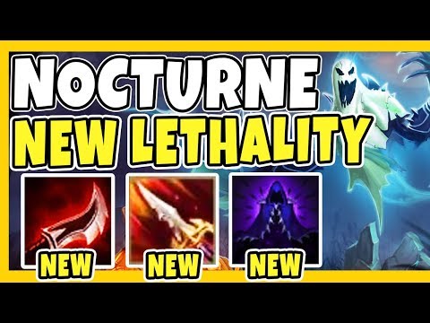 SEASON 10 NOCTURNE WITH NEW LETHALITY ITEMS! BIGGEST ABUSER? - League of Legends