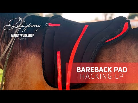 Silla Sudadero Bareback pad Hacking Lazypony