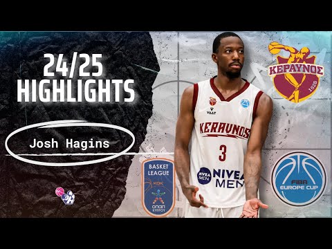 Josh Hagins Highlights 2024/25 || Cyprus OPAP & FIBA Europe Cup ||  Keravnos