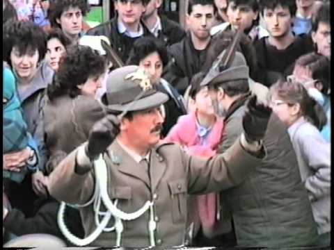 Fanfara Brigata Julia Antrodoco Aprile 1987