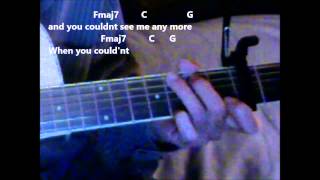 How To Play &#39;Ten Days&#39; By Missy Higgins