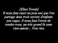 Tom Dice ft. Elisa Tovati - Il nous faut [Lyrics ...