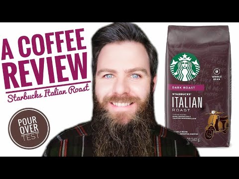 A Coffee Review ☕ Starbucks Italian Roast (Whole Bean)...