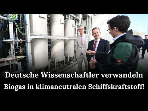 German scientists transform biogas into climate-neutral marine fuel! | RND | AM1E