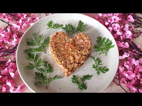 Stir-fried barley with bacon! A quick and easy dinner!