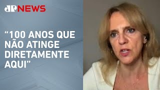 Moradora de Tampa, nos EUA, comenta situação na cidade, que deve ser atingida pelo furacão Milton