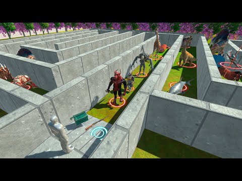 🔥PFS DEATH RUN ALL UNITS! SHOTGUN - Animal Revolt Battle Simulator