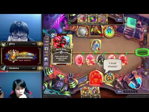 glory vs Alutemu - Group A Decider - Hearthstone Grandmasters Asia-Pacific 2020 Season 1 - Week 2