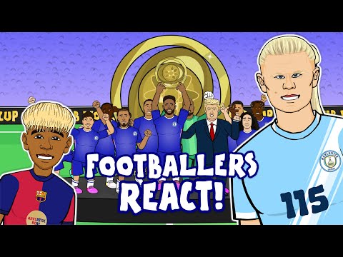 Footballers REACT to the Club World Cup Final🏆 (Chelsea 3-0 PSG Goals Highlights)