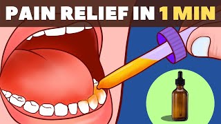 Tooth pain relief in a minute / Best home remedies for toothache