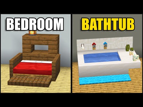 Minecraft: 30+ Household Build Hacks!