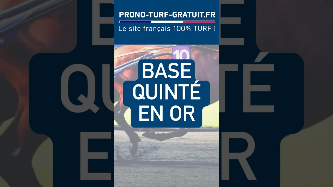 PMU D couvrez L arriv e Du Quint Du Jour Sur Zone turf fr