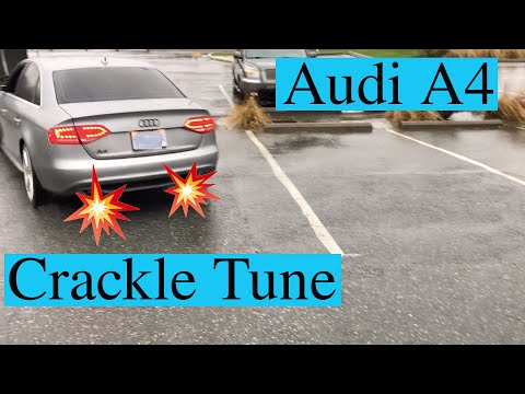 2010 Audi A4 (B8) Crackle Burble Tune - Integrated Engineering Stage 2